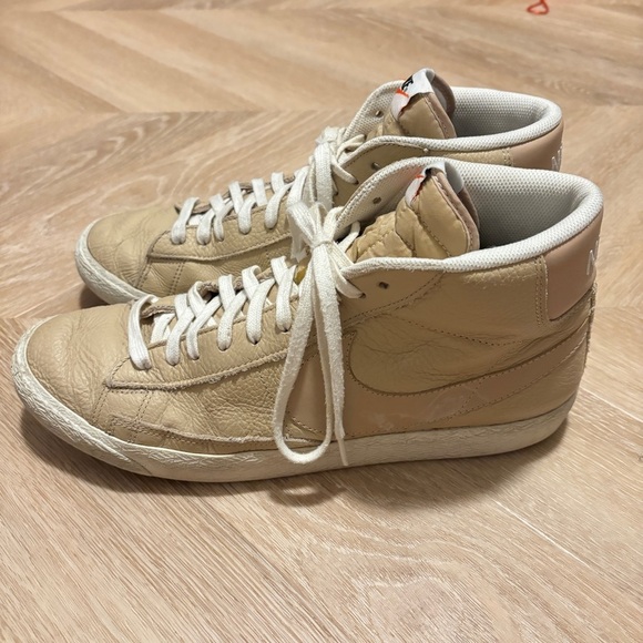 Nike Blazer PRM Mid Linen Summit White - Picture 7 of 8